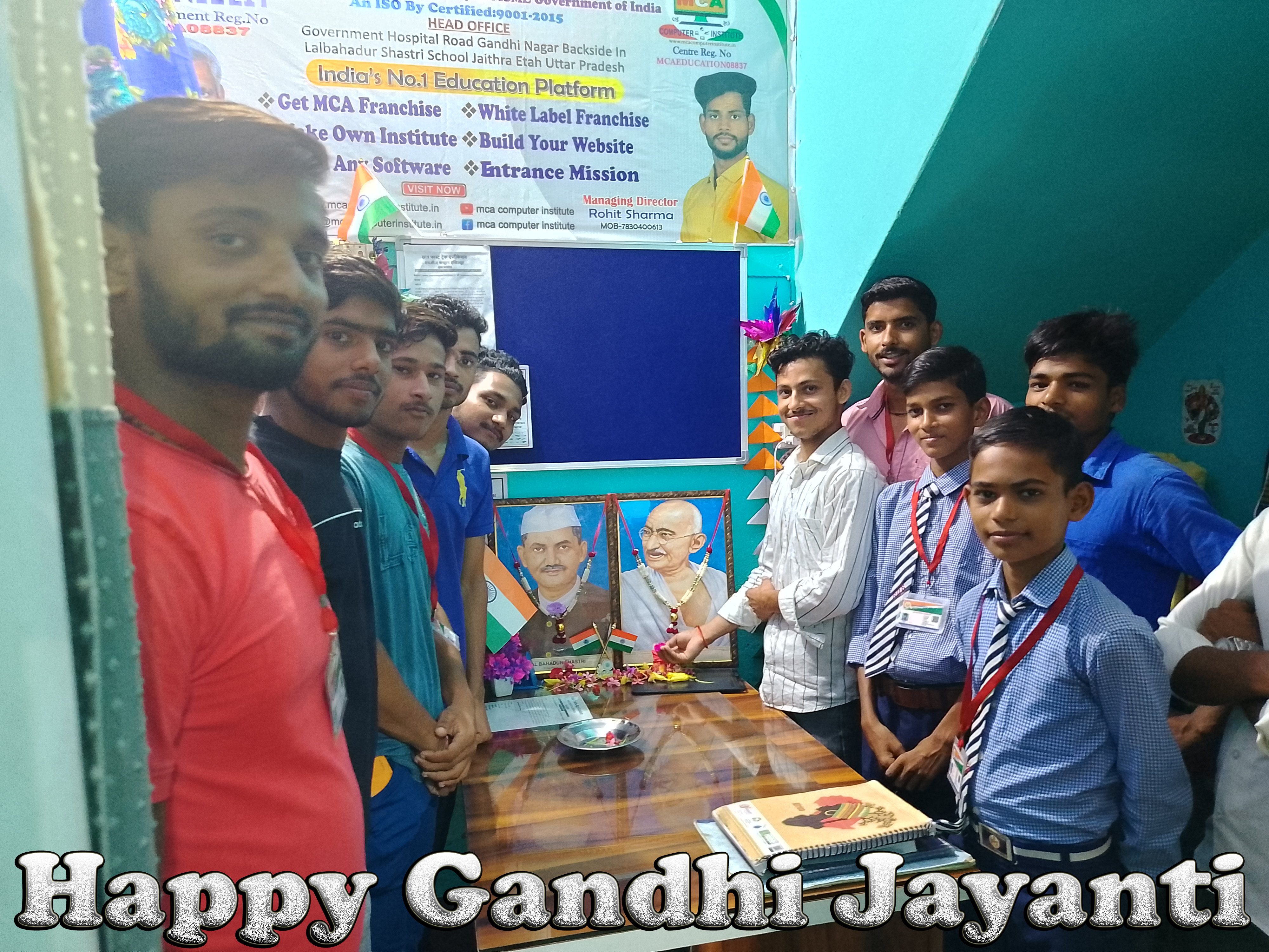 MCA Organization Festival  Celebration  Of Gandhi Jayanti